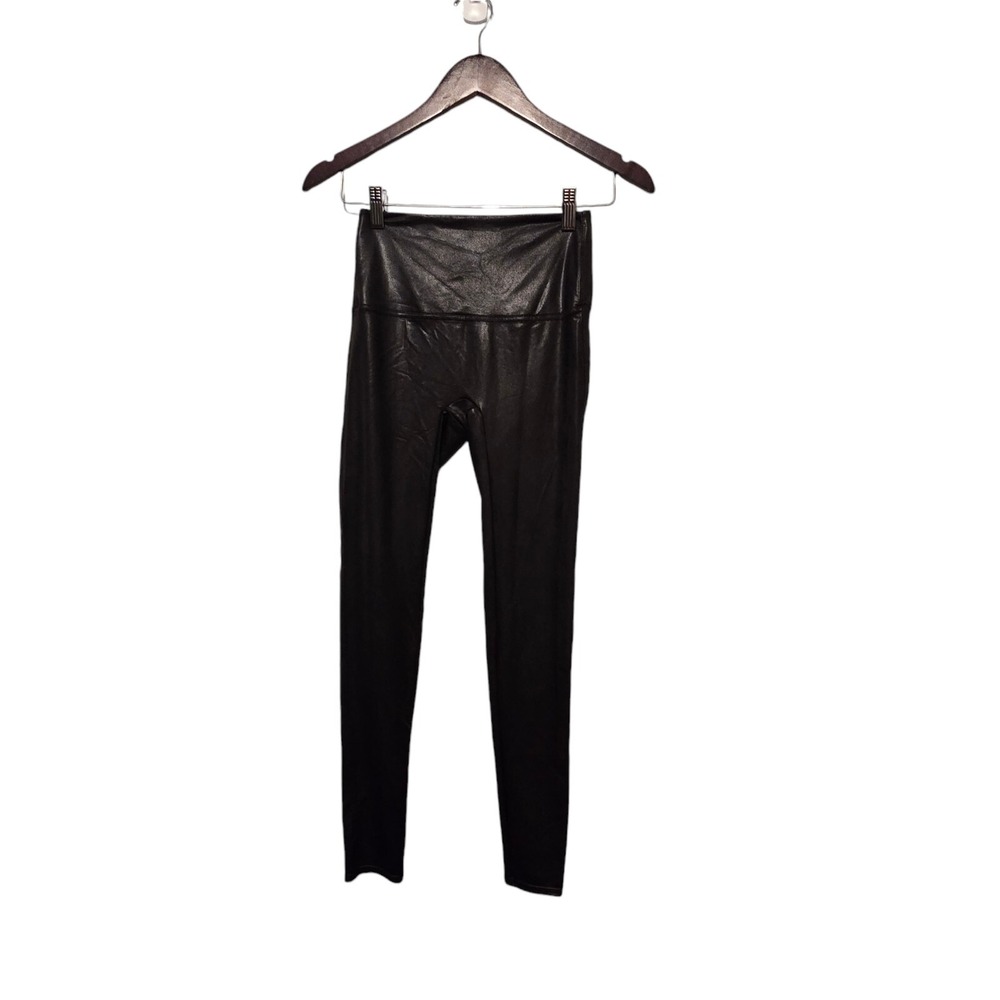 Jane & Bleecker Faux Leather Leggings Womens MED Goth Witchy Grunge Dark Mobwife
